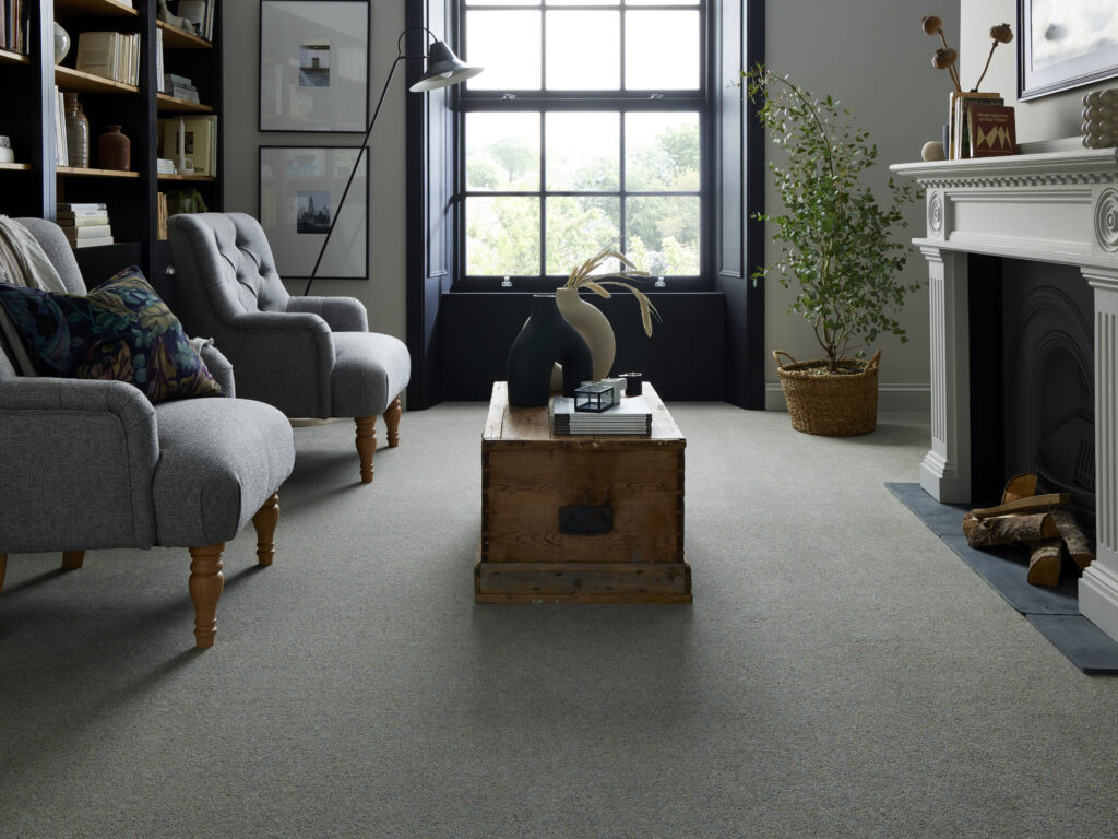 Durham Tweed Shetland grey carpet Leicester