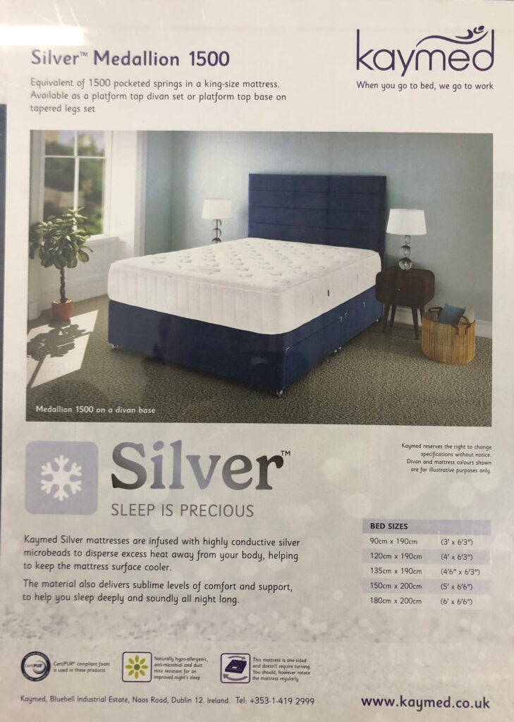 Silver Medallion 1500 Beds Leicester Info