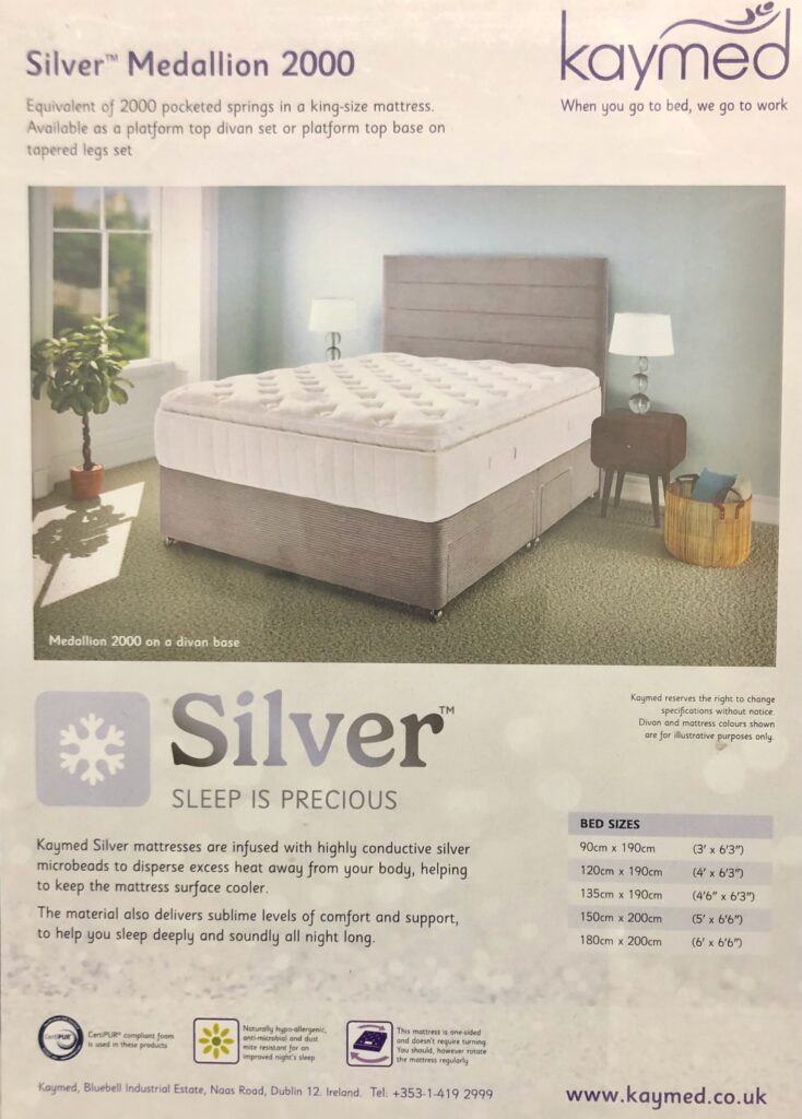 Silver Medallion 2000 Beds Leicester Info